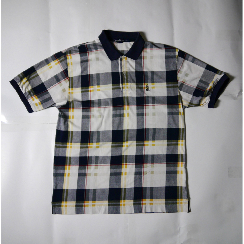 Nautica Men's Large Short Sleeve Polo